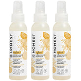 The Honest Company Conditioning Hair Detangler 3-Pack Leave-in Conditioner and Fortifying Spray, Tear Free Cruelty-Free, Hypoallergenic, Citrus Vanilla Refresh, 4 fl oz, pack of 3