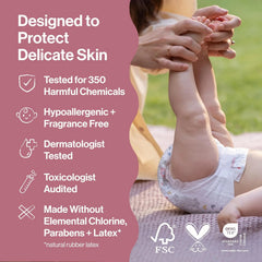 The Honest Company Clean Conscious Diapers®, Up to 100% Leak Protection, Designed to Protect Delicate Skin, Hypoallergenic + Fragrance-Free, UR Ribbiting + Waddle It Be, Club Box, Size 1, 78 Count