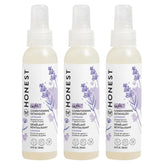 The Honest Company Conditioning Hair Detangler, Leave-In Conditioner and Fortifying Spray, Tear Free, Cruelty-Free, Hypoallergenic, Lavender Calm, 4 Fl Oz (Pack of 3)