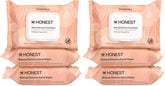Honest Beauty Fragrance Free Cleansing Makeup Remover Facial Wipes | Plant Based,Hypoallergenic,Gentle for Sensitive Skin |,(Pack of 180)