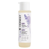 The Honest Company 2-in-1 Cleansing Shampoo Body Wash Gentle for Baby, Naturally Derived, Tear-free, Hypoallergenic, Lavender Calm, 18 fl oz