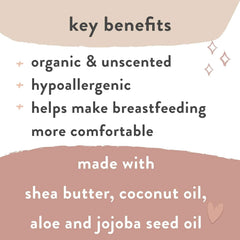 The Honest Company Mama Calm Your Nip Balm, Nourishing Soothing Nipple Cream for Nursing, Naturally Derived and Safe Sensitive Baby Skin, 1.75 fl oz