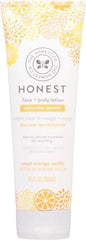 The Honest Company Hydrating Face and Body Lotion,Fast Absorbing,Naturally Derived Hypoallergenic,Citrus Vanilla Refresh,8.5 fl oz,(Pack of 2)
