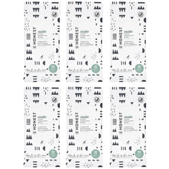 The Honest Company Hypoallergenic Multi-Use Baby Wipes for Sensitive Baby Skin, Pattern Play, 10 Count (Pack of 6)