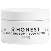 The Honest Company Mama Rock Bump Body Butter Moisturizing Stretch Mark Cream, Shea Avocado Oil, Vitamin E, Hypoallergenic and Dermatologist Tested, 4 oz