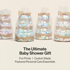 The Honest Company Diaper Cake, Diapers Baby Personal Care Plant-Based Wipes Above it All Regular Size 1 8-14 lbs, 35 Count