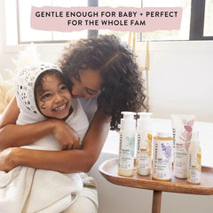 The Honest Company Foaming Bubble Bath Gentle for Baby, Naturally Derived, Tear-free, Hypoallergenic, Fragrance Free, Sensitive, 12 fl oz