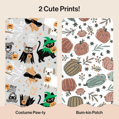 The Honest Company Comfort Dry Disposable Daytime Diapers for Sensitive Skin, Hypoallergenic, Fragrance-Free, Fall '25 Seasonal Prints, Club Box, Size 1 (8-14 lbs), 78 Count
