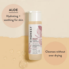 The Honest Company 2-in-1 Cleansing Shampoo Body Wash Gentle for Baby, Naturally Derived Tear-free Hypoallergenic Sweet Almond Nourish 10 fl oz