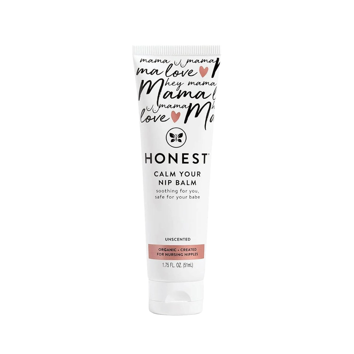 The Honest Company Mama Calm Your Nip Balm, Nourishing Soothing Nipple Cream for Nursing, Naturally Derived and Safe Sensitive Baby Skin, 1.75 fl oz