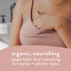 The Honest Company Mama Calm Your Nip Balm, Nourishing Soothing Nipple Cream for Nursing, Naturally Derived and Safe Sensitive Baby Skin, 1.75 fl oz
