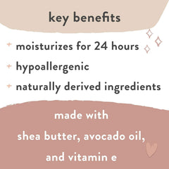 The Honest Company Mama Rock Bump Body Butter Moisturizing Stretch Mark Cream, Shea Avocado Oil, Vitamin E, Hypoallergenic and Dermatologist Tested, 4 oz