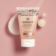 The Honest Company Mama Chill Soothing Jelly, Cooling Formula for Itchy Dry Growing Belly, Aloe and Eucalyptus Infused, 4 fl oz