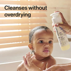 The Honest Company 2-in-1 Cleansing Shampoo Body Wash Refill Carton Gentle for Baby, Naturally Derived, Tear-free, Hypoallergenic, Lavender Calm, 32 fl oz (Pack of 6)