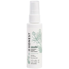 The Honest Company Baby Diaper Rash Cream Spray, Moisturizing, Calming Zinc Oxide, Hypoallergenic, Dermatologist Tested, Cruelty-Free, 2 fl oz